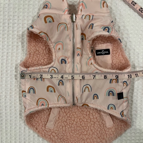 lucy & Co Other - Lucy & Co In The Clouds print dog jacket